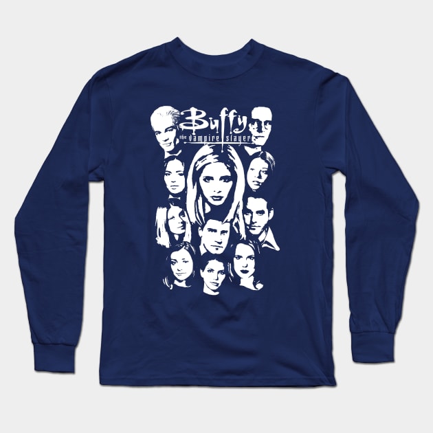 Buffy The Vampire Slayer Long Sleeve T-Shirt by fsketchr